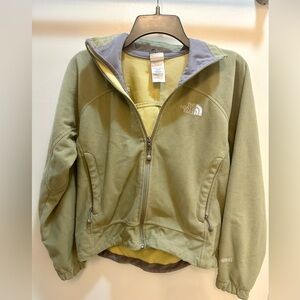 The North Face WindWall full-zip fleece jacket in Green Size XS